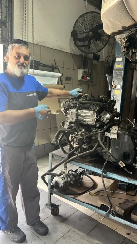 תמונה החלפת מנוע פורד קוגה